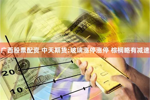 广西股票配资 中天期货:玻璃涨停涨停 棕榈略有减速